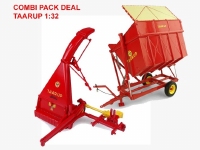 UH 2018 - Taarup DM 1350 + Taarup Tipvogn T3 - Combi Pack