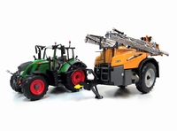 Toys-Farm - Fendt 718 Vario + Challenger Rogator