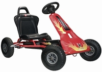 Air Racer AR2 Go-cart - Red/Rood - met Soundbox Geluidsstuur