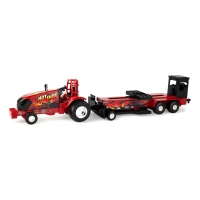 ERTL - Case IH  Traktor mit Abschleppwagen