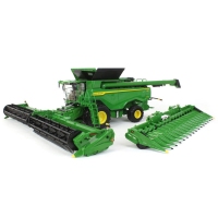 ERTL - John Deere X9 1000 Combine met Duals en 2 maaiborden