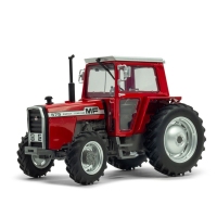 UH - Massey Ferguson 575 4WD - Rode Cabine (1980-1983) met 16.9-34 achterbanden - Lim. Ed. 500 pcs