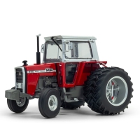 UH - Massey Ferguson 590 2WD (1976-1980) met frontgewicht en Molcon dubbellucht - Lim. Ed. 750 pcs