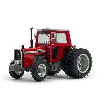 UH - Massey Ferguson 590 4RM (1980-1982) avec masse frontal et Pneus Jumelee arr. - Ed. Lim. 750 pcs