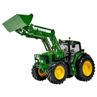 Wiking - John Deere 7530 Premium + JD 753 FL - Limited Edition 1000 pcs