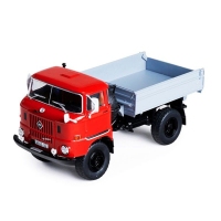 Schuco - Tombereau IFA W50 HA (1965-1990) - Rouge/Gris
