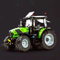 weise-toys - Deutz-Fahr 6135C TTV Warrior - Java Grun - Limited Edition