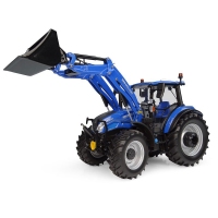 UH - New Holland T5.120 - Silvergrey Rims + 655LU Frontloader (2025 - ....)