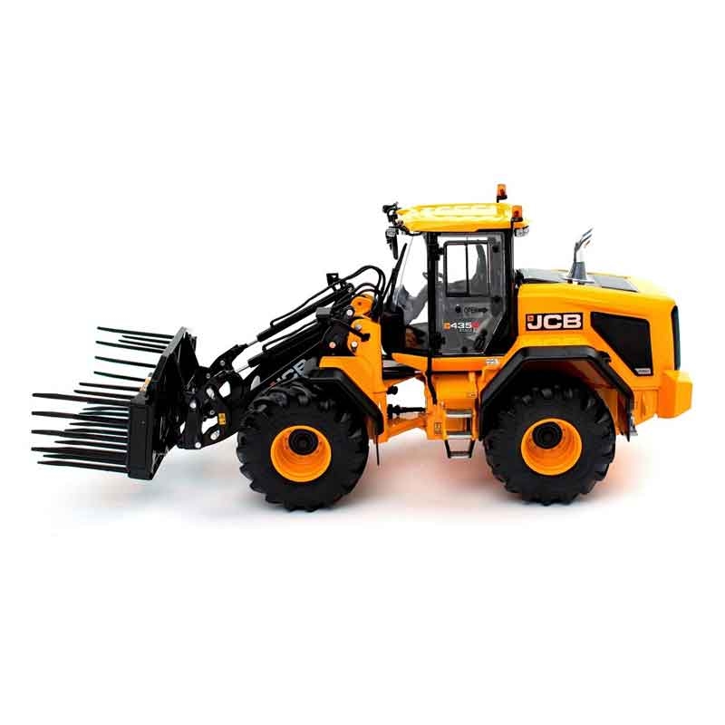 AT-Collections - JCB 435S Agri Wheelloader with Silage Fork