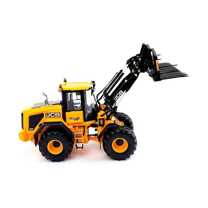 AT-Collections - JCB 435S Agri Wheelloader with Silage Fork