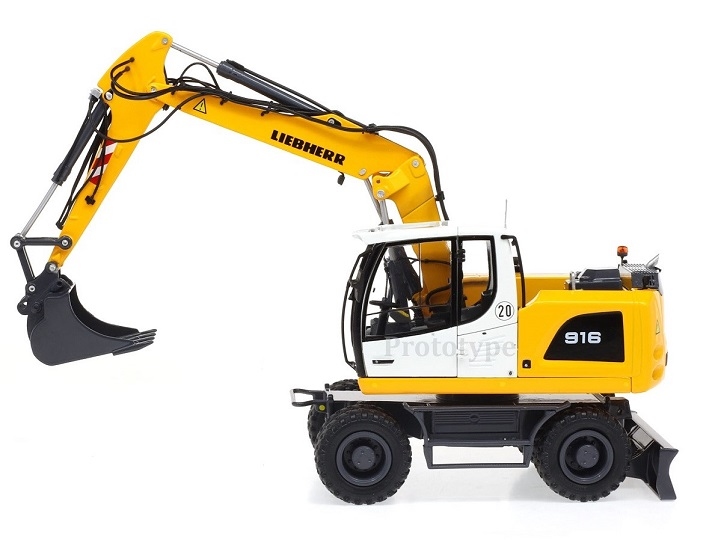 AT-Collections -  Liebherr A916  wheeled Excavator - Nokian tires