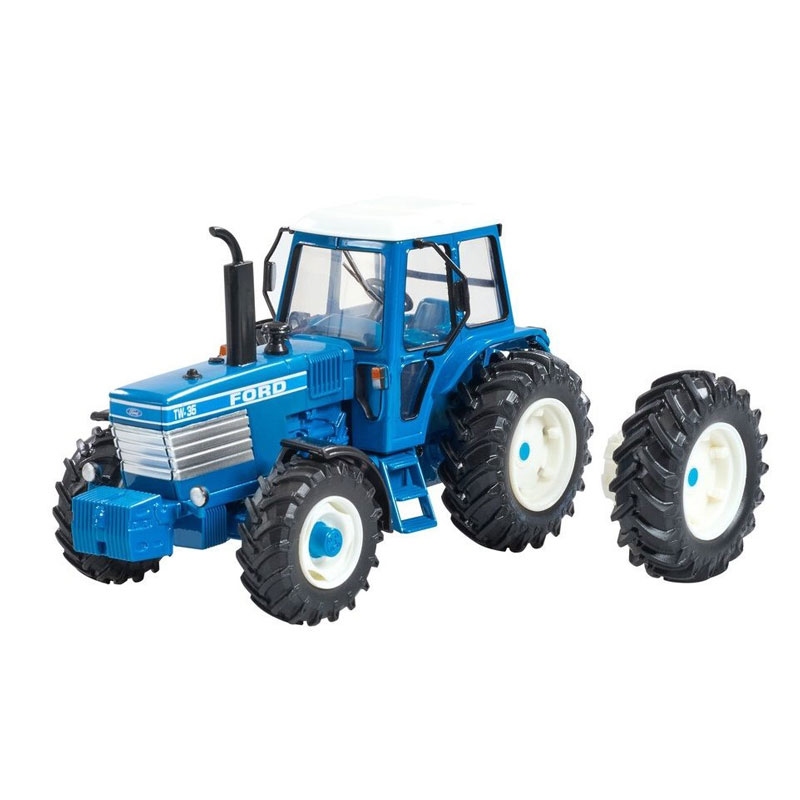 Britains - Ford TW35 4WD (1983-1985) met afneembaar dubbellucht