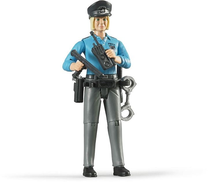 Bruder 2015 - POLICE series - Policewoman and accessoire