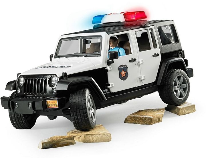 Bruder 2015 - POLITIE Jeep Wrangler met accessoires
