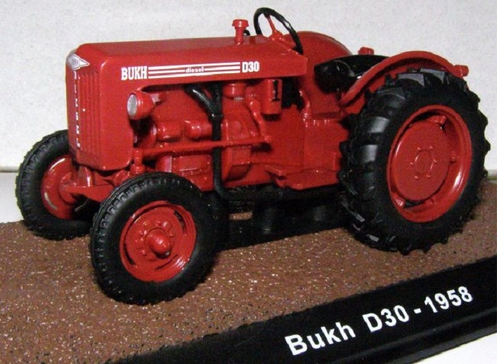 Bukh D30  1958 Traktor Landmaschine Schlepper Fertigmodell Maßstab 1:32 