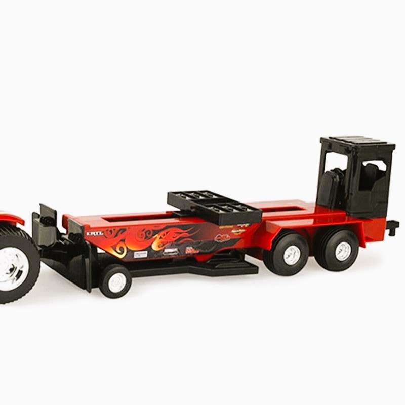 ERTL - Case IH  Traktor mit Abschleppwagen