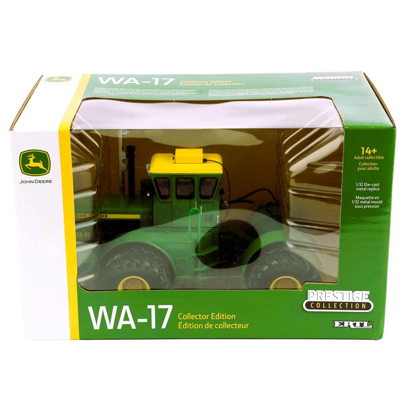 ERTL - John Deere Wagner WA-17 with Duals (1968-1970)