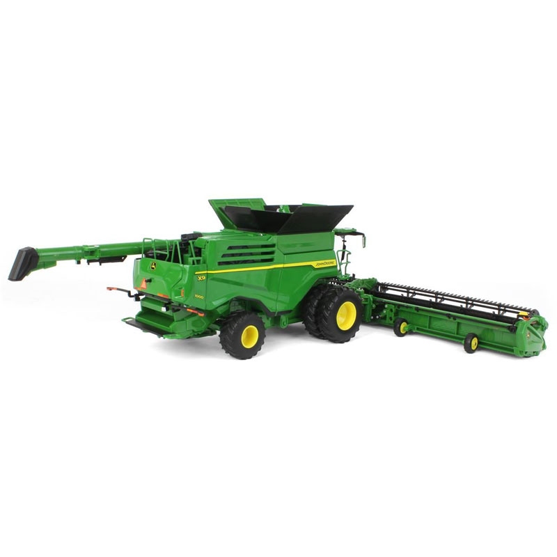 ERTL - John Deere X9 1000 Combine met Duals en 2 maaiborden