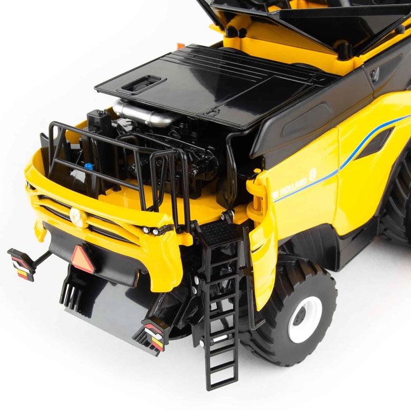 ERTL - New Holland CR11 Combine on Duals with Corn & Draper Heads