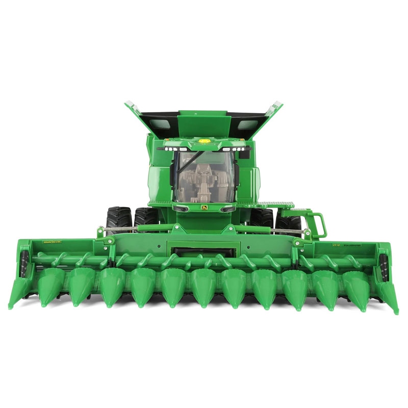 ERTL Prestige - John Deere S7 800 maaidorser op banden met maïskolvenplukker en graanmaaibord