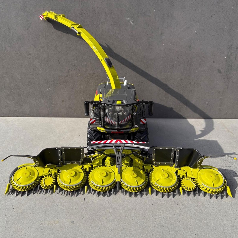 MarGe Models - Claas Jaguar 1200 Night Edition - 50 Years Jaguar - Handmatig verbouwd