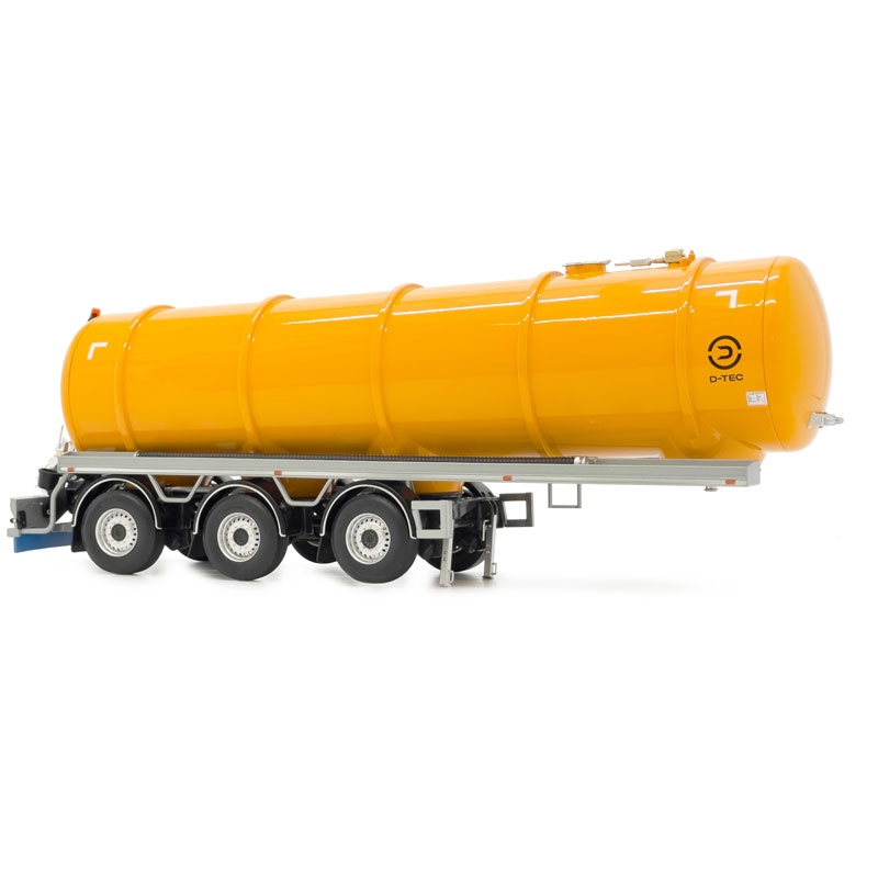 MarGe Models - D-Tec Mest tanktrailer 36m3 FV2006-22 - Geel