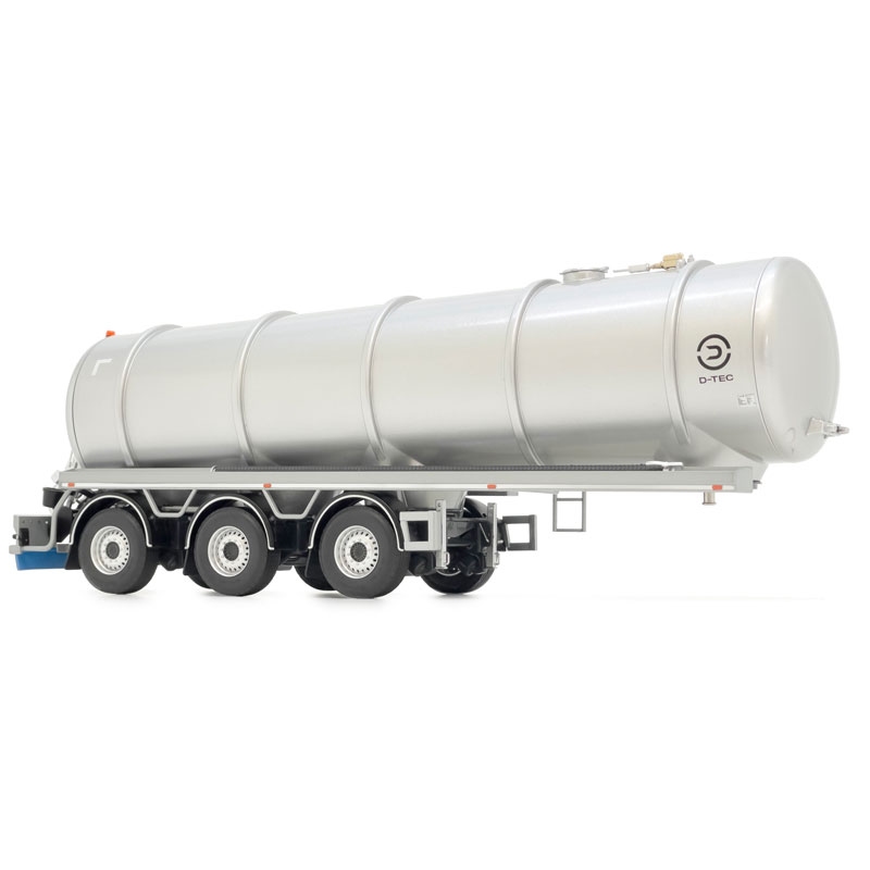 MarGe Models - D-Tec Mest tanktrailer 36m3 FV2006-22 Zilver
