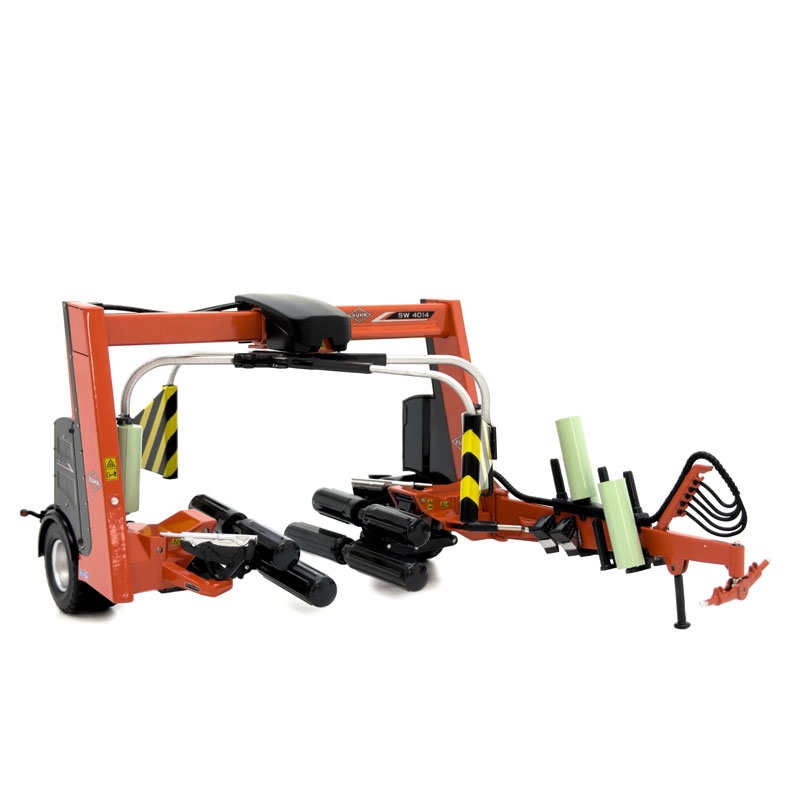 MarGe Models - Kuhn SW 4014 square and round bale wrapper