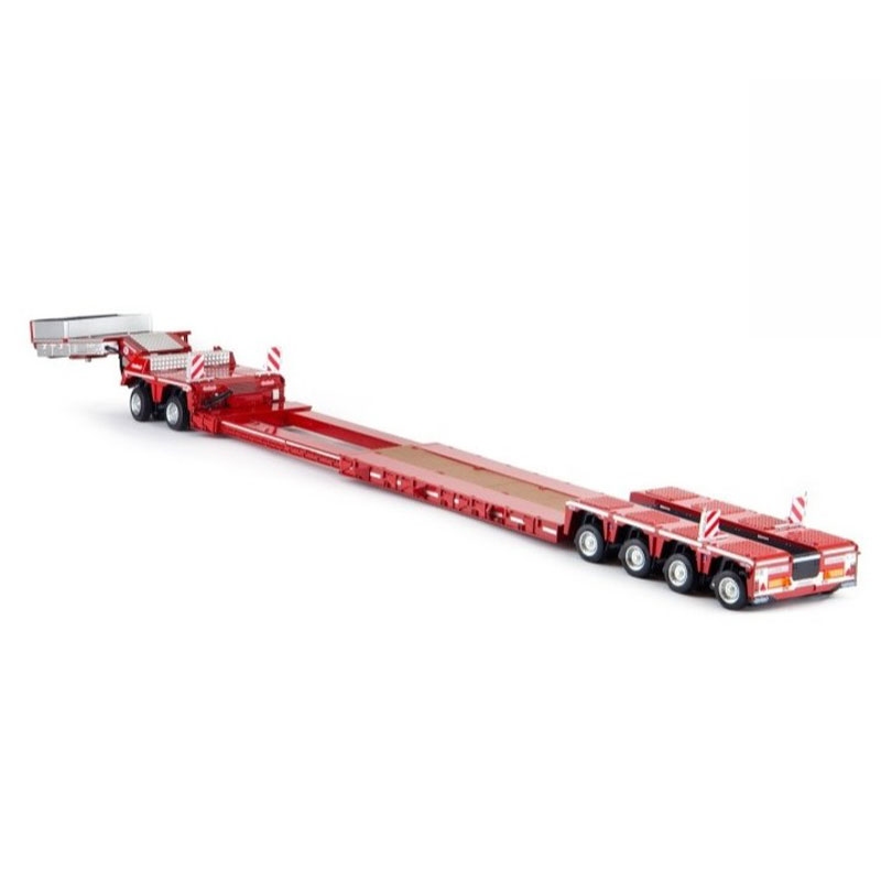 MarGe Models - Nooteboom EURO-PX 2+4 Dieplader met Interdolly - Rood