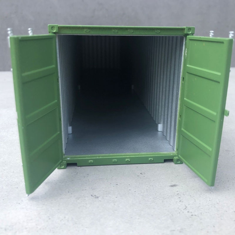 MM - 40 voet container in (Fendt) groen - Handmatig verbouwd