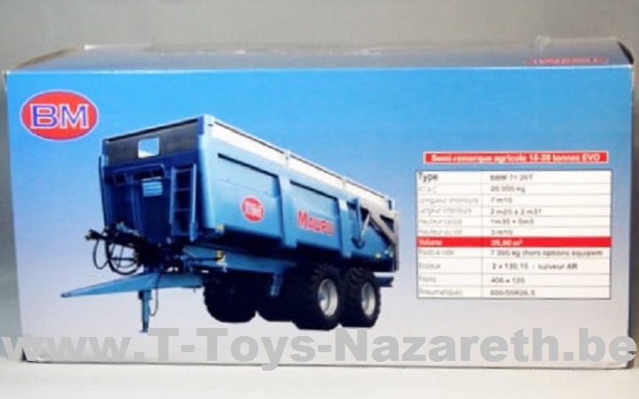 Replicagri - Maupu BBM 71 26 T EVO - Tandem Trailer