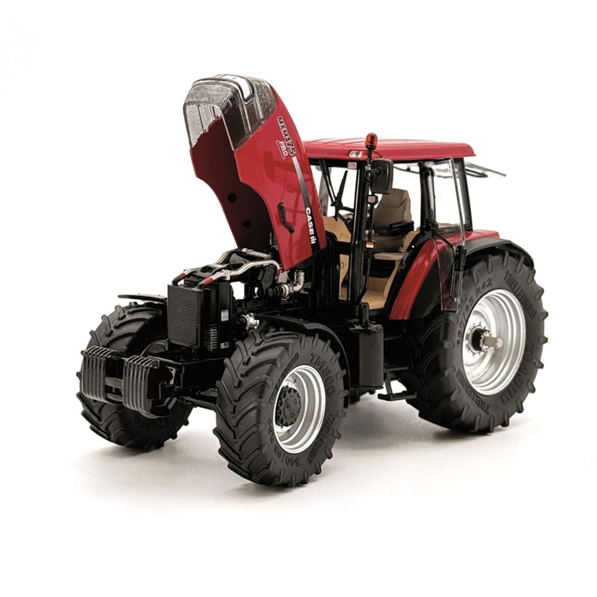 ROS - Case-IH MXM Maxxum 175 Pro met Case-IH frontgewicht (2002-2007)