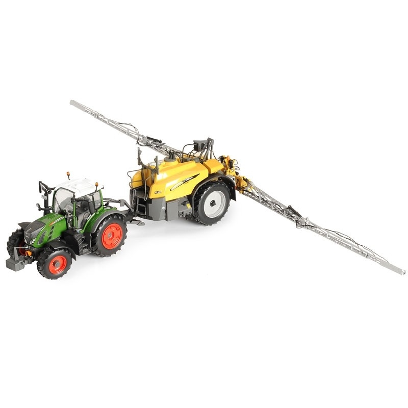 ROS - Fendt 718 Vario mit Challenger RoGator 344