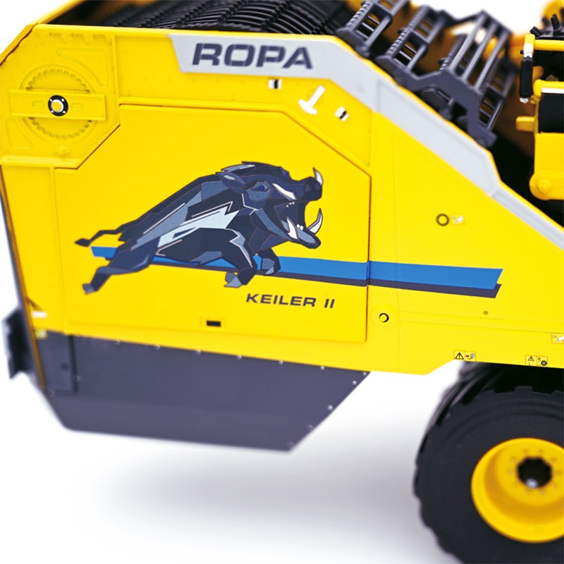 ROS - Ropa Keiler II RK22  - 2-row potato bunker harvester