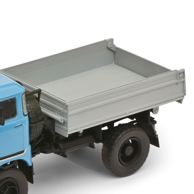 Schuco - IFA W50 HA Dump Truck (1965-1990) Blue/Grey