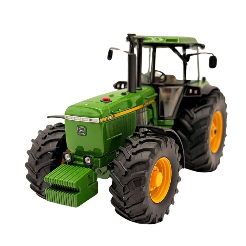 Schuco - John Deere 4955 (1988-1992) - Oud type - Uitlaat op de motorkap - Lim.Ed. 1500 pcs