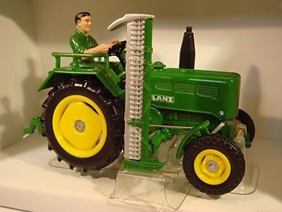 SIKU Classic Farmer - John Deere Lanz avec faucheuse