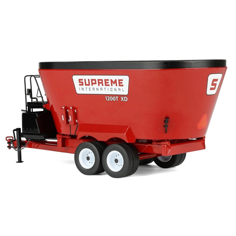 SpecCast - Supreme International 1200T verticale Twin voermixer 30,4 M3 (gegoten metaal)