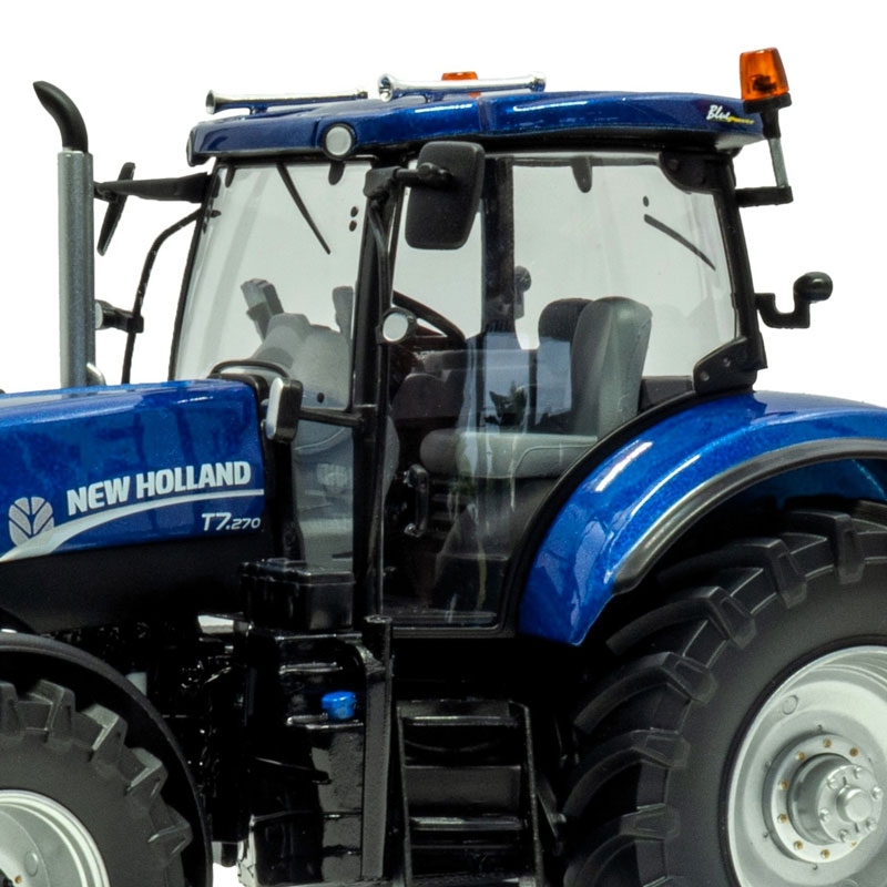 Toys-Farm - ROS - New Holland T7.270 Auto-Command Blue-Power avec Jentes d'Argentee/Gris (2013-2015)