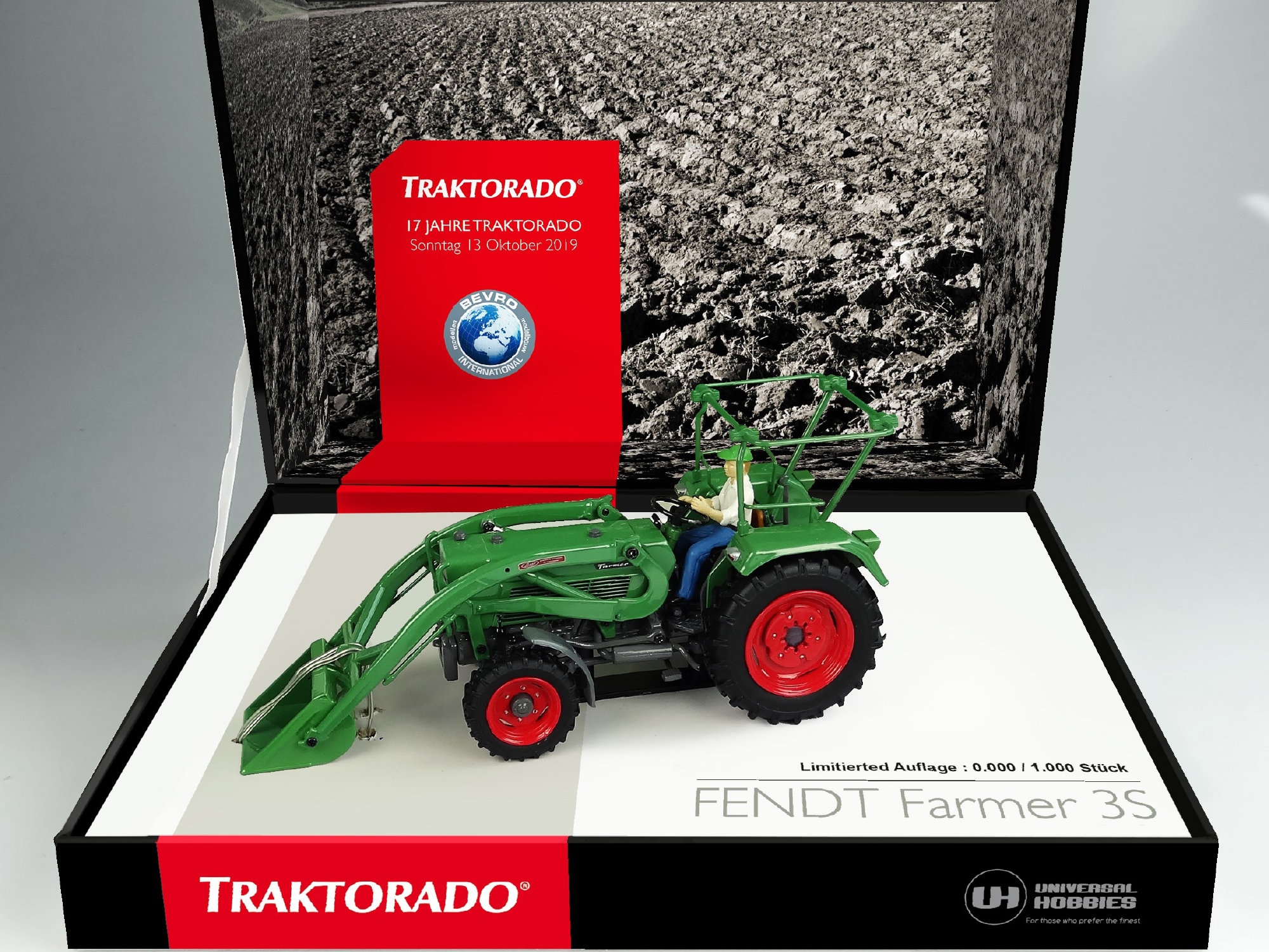 UH - Fendt 3SA with Frame and Frontloader  – Limited Edition