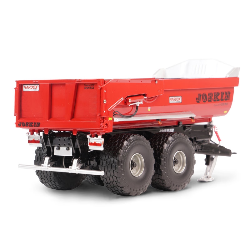 UH - JOSKIN Trans-KTP 22/50 - halfpipe gronddumper - Limited Massey Ferguson Red Edition - 1000 pcs