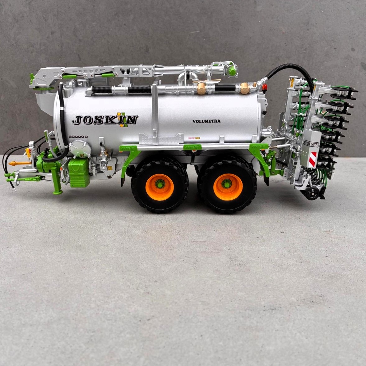 UH - Joskin Volumetra 20000D Zilver + Joskin Solodisc 7125 Schijvenbemester