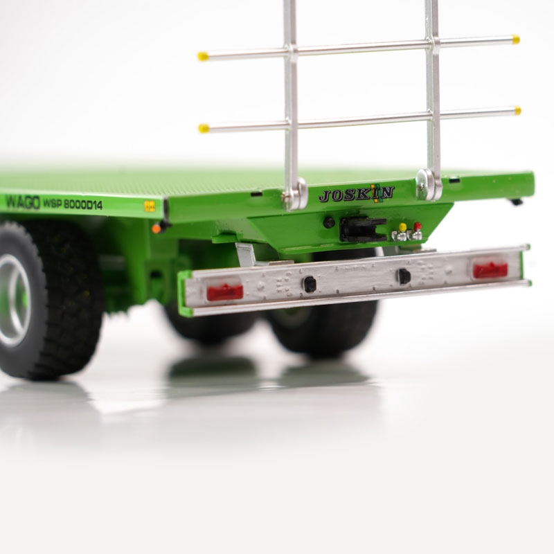 UH - Joskin WAGO WSP8000D14 - Gezogener Ballenanhänger