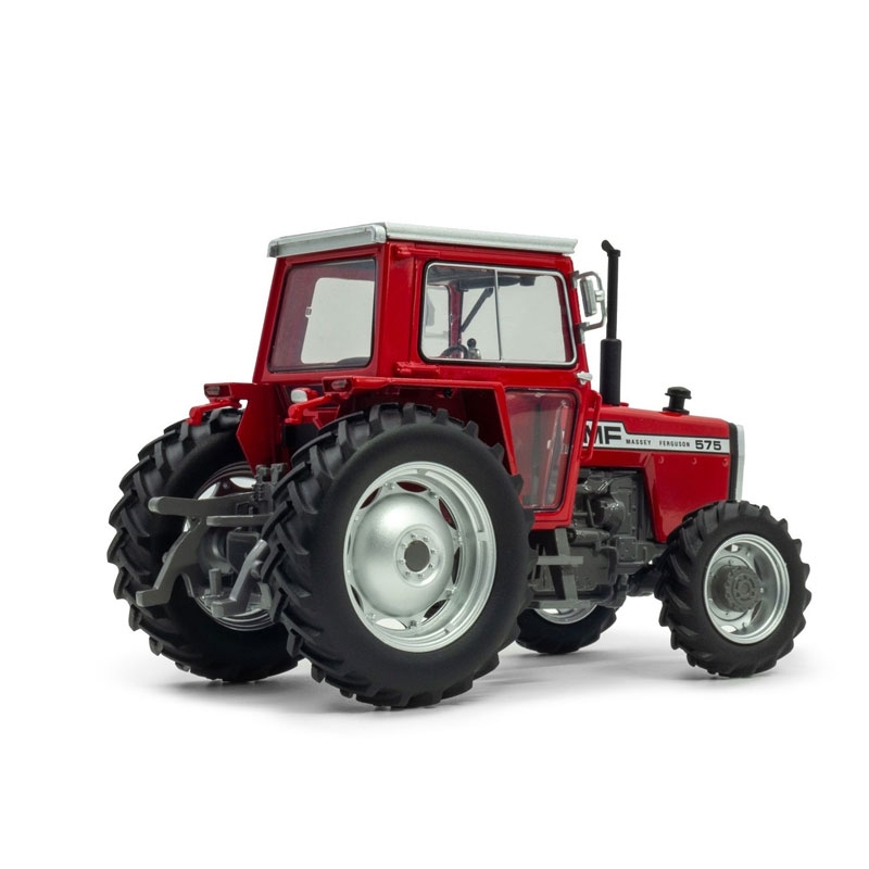 UH - Massey Ferguson 575 4WD - Cabine Rouge (1980-1983) avec 16.9-34 pneus arr. - Ed. Lim. 500 pcs