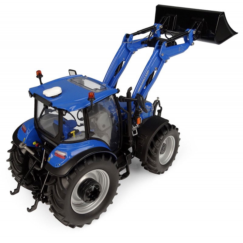UH - New Holland T5.120 - Silvergrey Rims + 655LU Frontloader (2025 - ....)