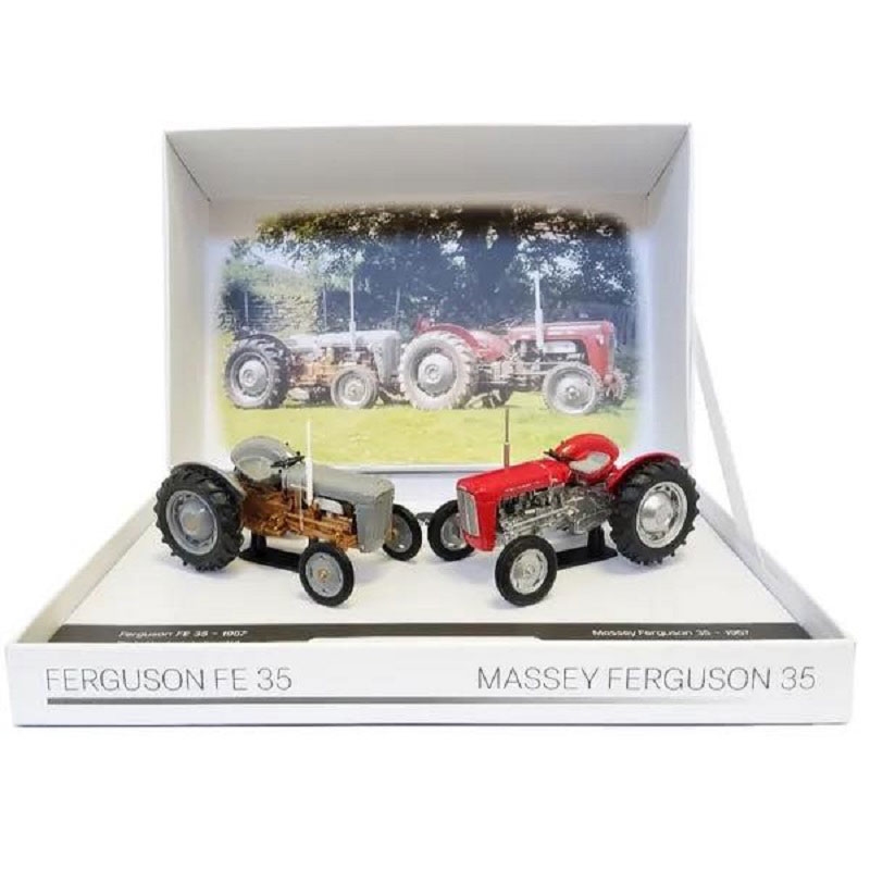 UH - Set Ferguson FE-35 (1956) + Massey Ferguson 35 (1957) - 1/32
