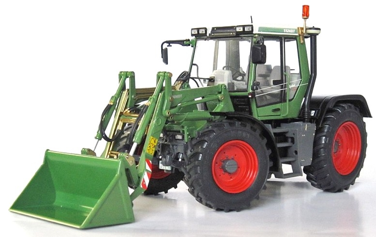 Weise Toys - Fendt Xylon 524 with Front Loader  (1995-2004)