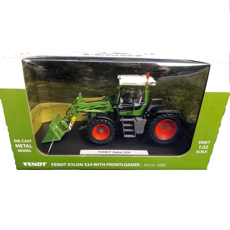 Weise Toys - Fendt Xylon 524 with Front Loader  (1995-2004)