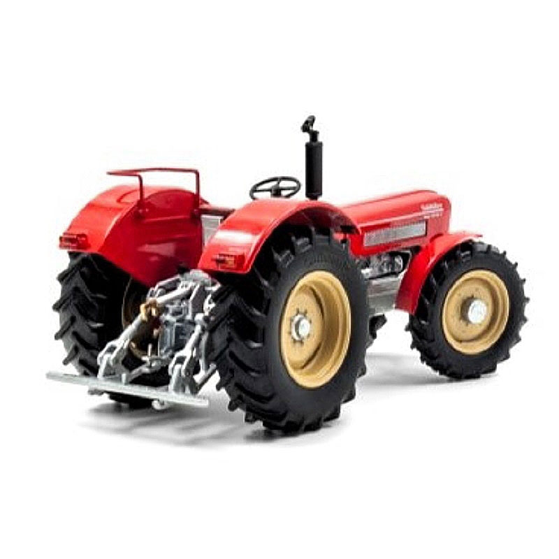 Modèle Réduit Wiking 1/87 : Tracteur Schluter Super 1250VL + 2 Remorques - Neuf