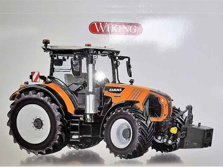 Wiking - CLAAS Arion 640 - Renault Orange - Lim.Ed, 1000 pcs - 1/32